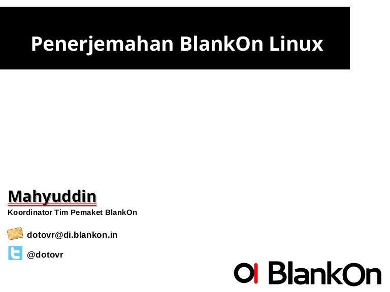 Detail Logo Linux Blankon Nomer 37