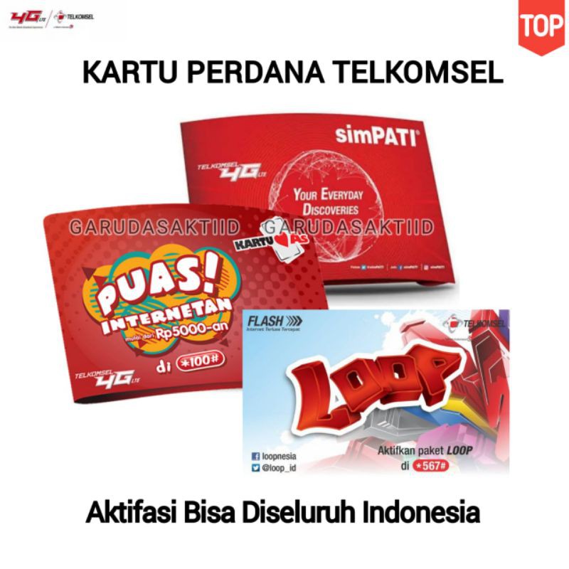 Detail Logo Loop Telkomsel Nomer 39