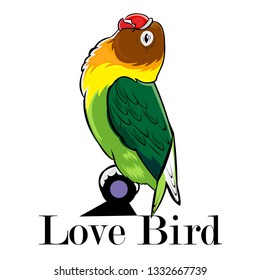 Detail Logo Love Bird Keren Nomer 53