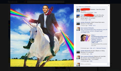 Detail Obama Unicorn Rainbow Nomer 30