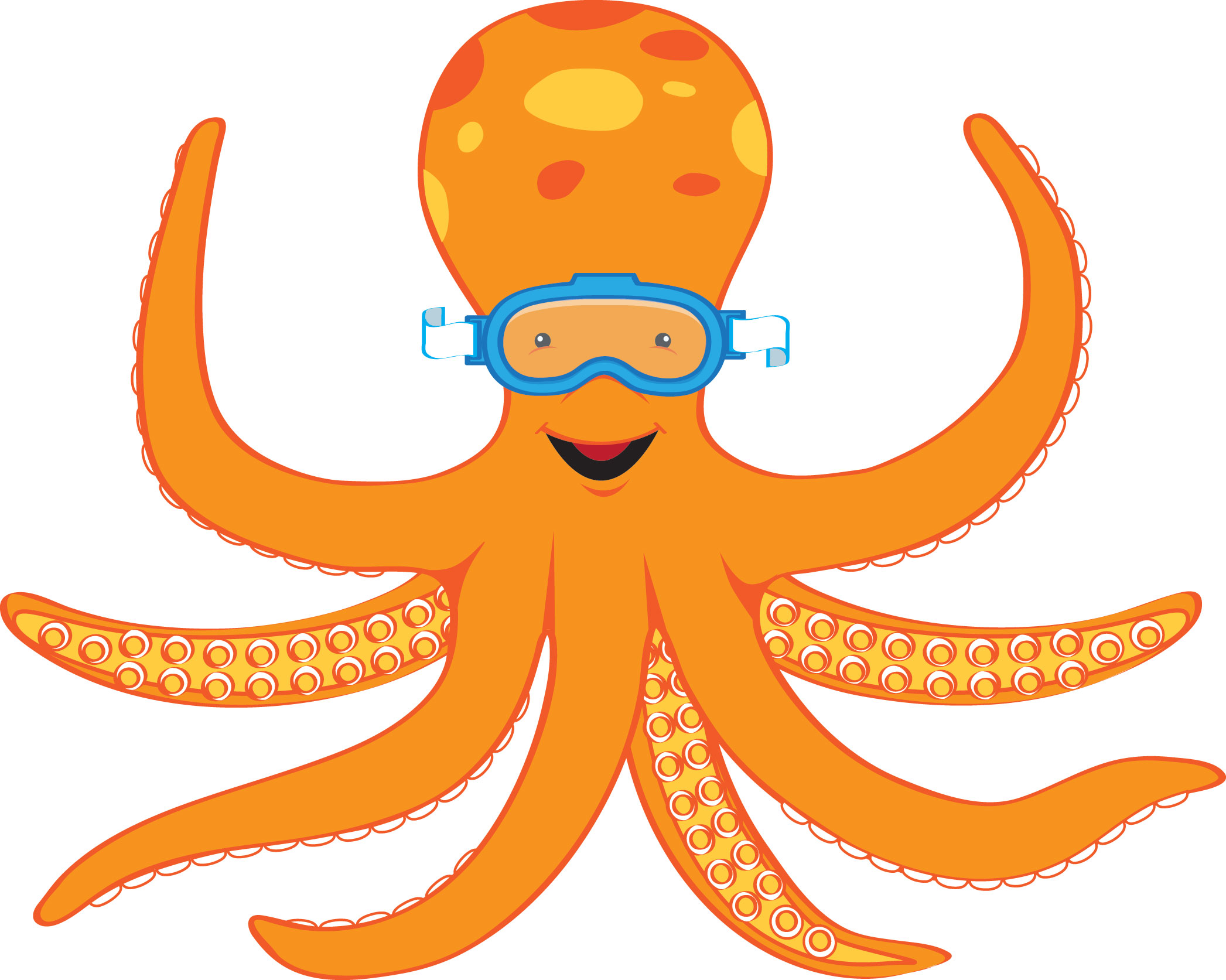 Detail Octopus Clip Art Nomer 24