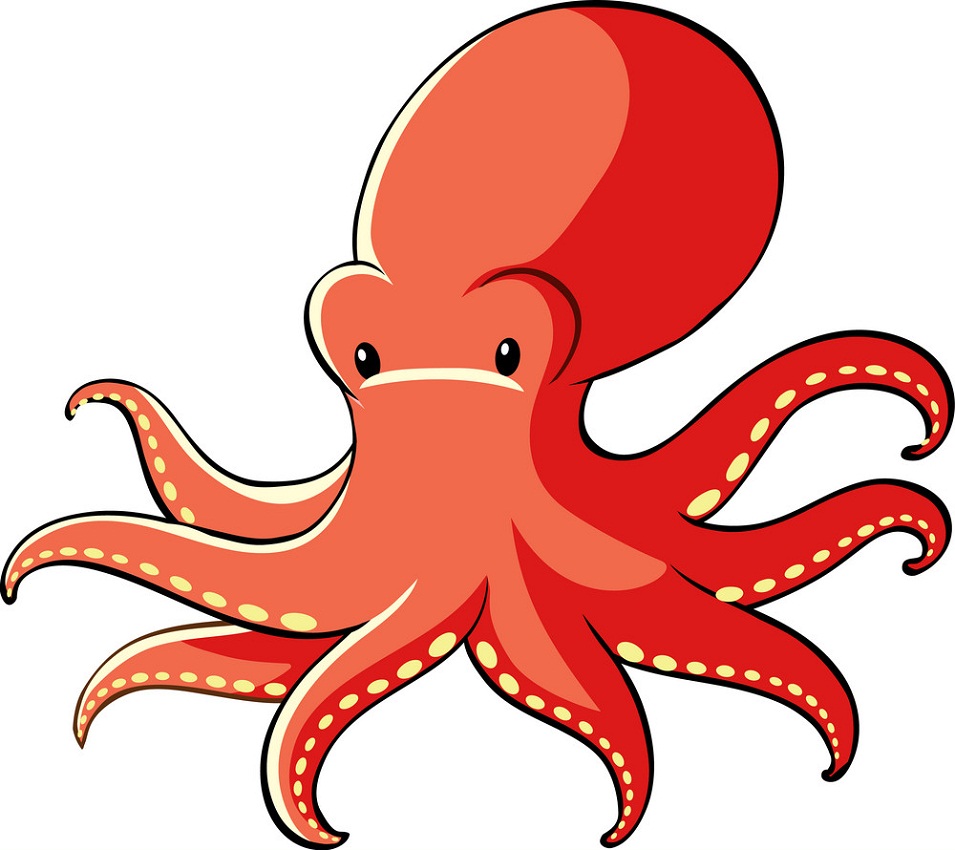 Detail Octopus Clip Art Nomer 39