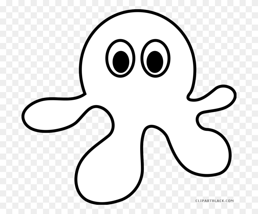 Detail Octopus Clipart Black And White Nomer 20
