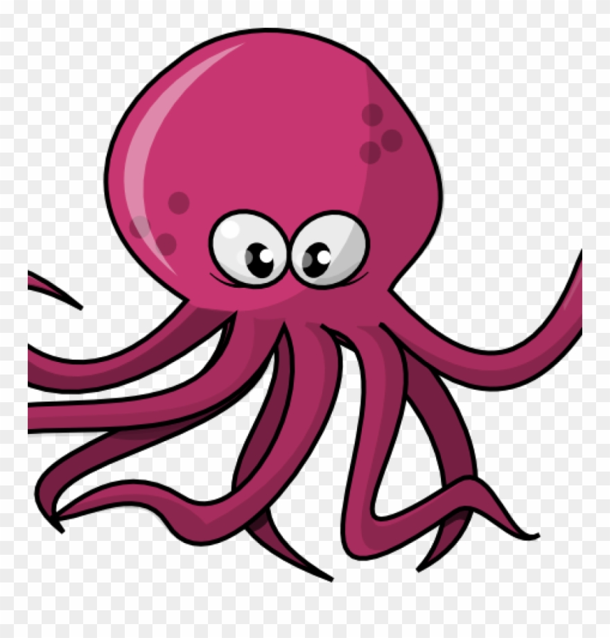 Detail Octopus Clipart Transparent Nomer 2