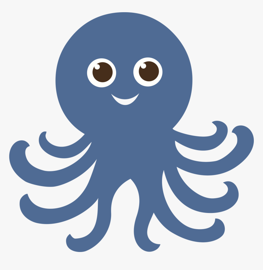 Detail Octopus Clipart Transparent Nomer 11