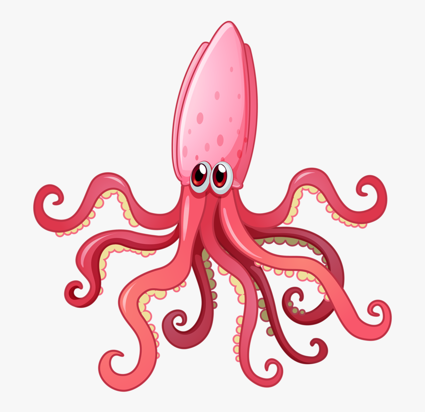 Detail Octopus Clipart Transparent Nomer 17