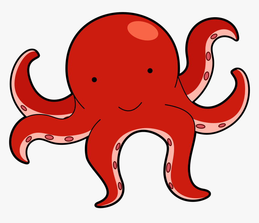 Detail Octopus Clipart Transparent Nomer 7