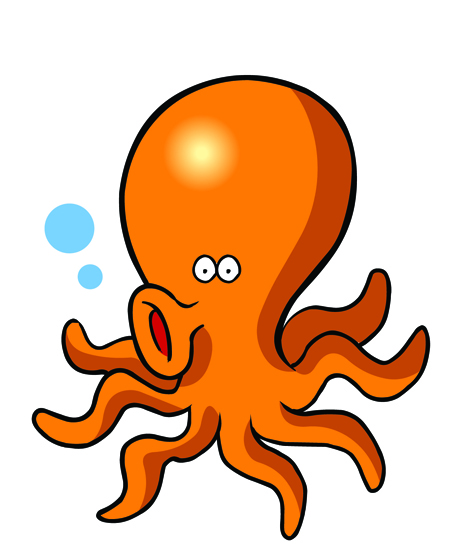 Detail Octopus Images Clip Art Nomer 17