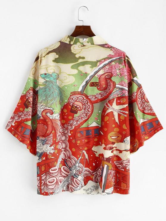 Detail Octopus Kimono Nomer 17