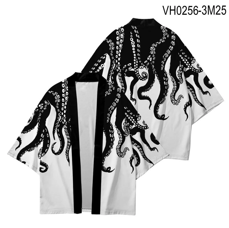 Detail Octopus Kimono Nomer 45