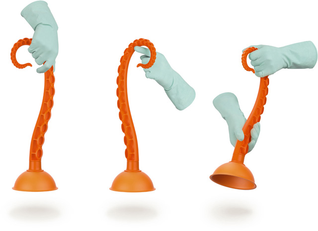 Octopus Toilet Plunger - KibrisPDR