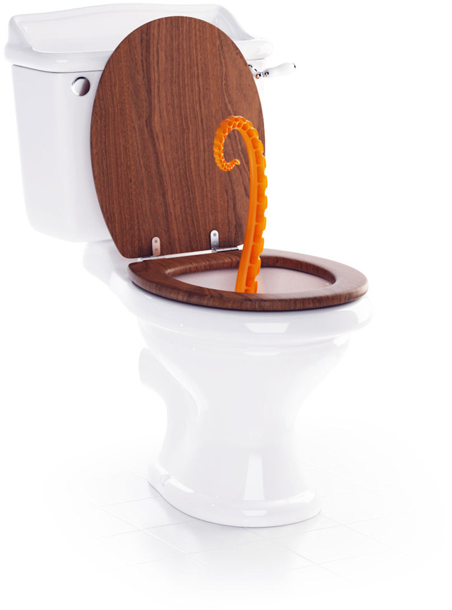 Detail Octopus Toilet Plunger Nomer 2