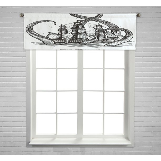 Detail Octopus Window Curtains Nomer 20