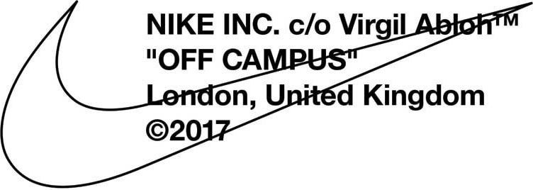 Detail Off White Font Nomer 7