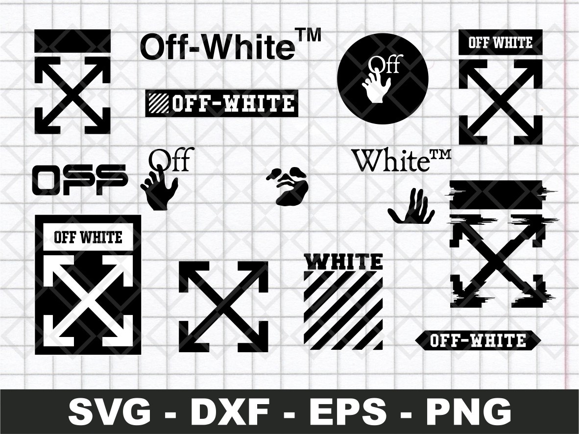 Detail Off White Logo Font Nomer 15