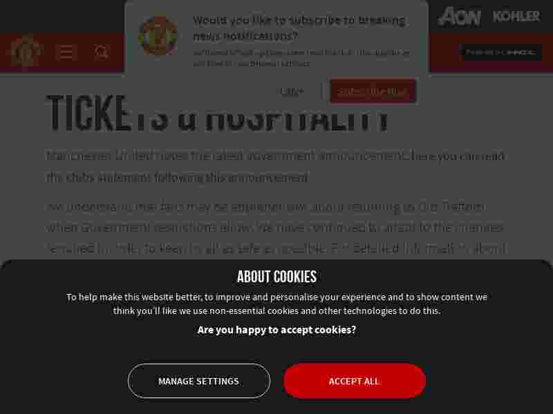 Detail Official Manchester United Website Nomer 29