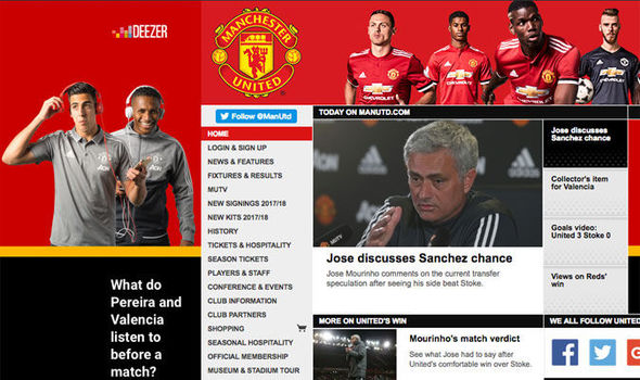 Detail Official Manchester United Website Nomer 6