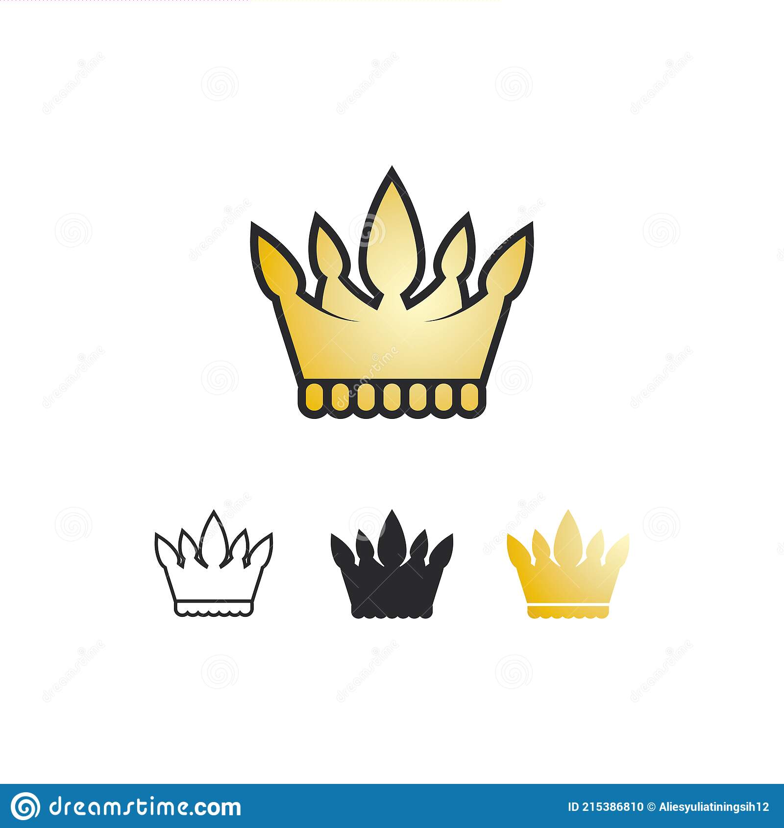 Detail Logo Mahkota Queen Nomer 43