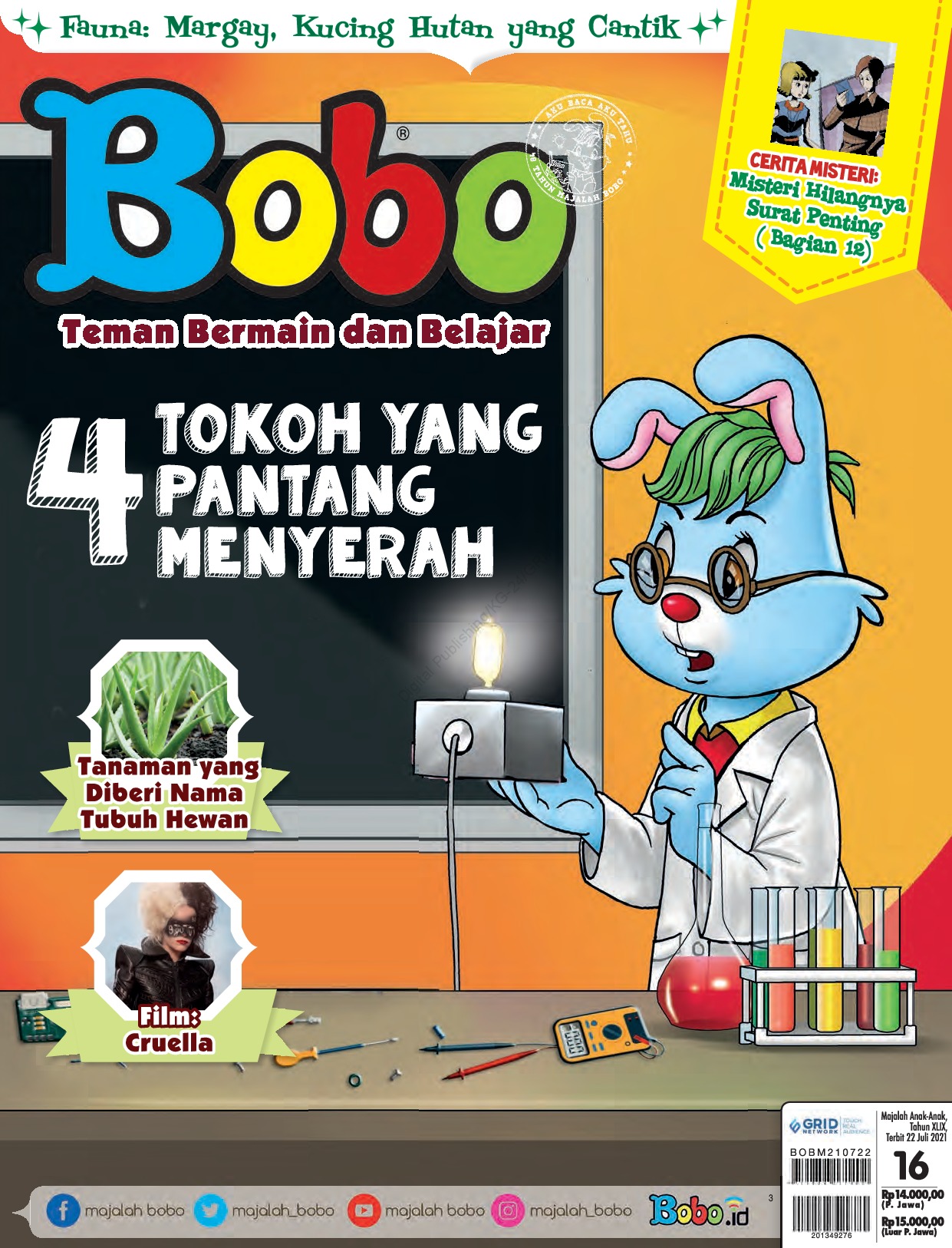 Detail Logo Majalah Bobo Nomer 38