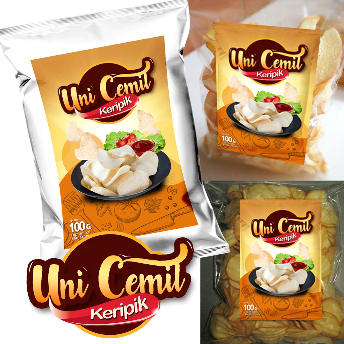 Detail Logo Makanan Ringan Keripik Nomer 23