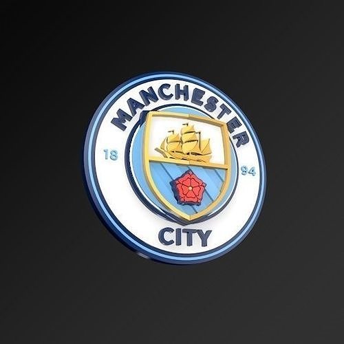 Detail Logo Man City 3d Nomer 10