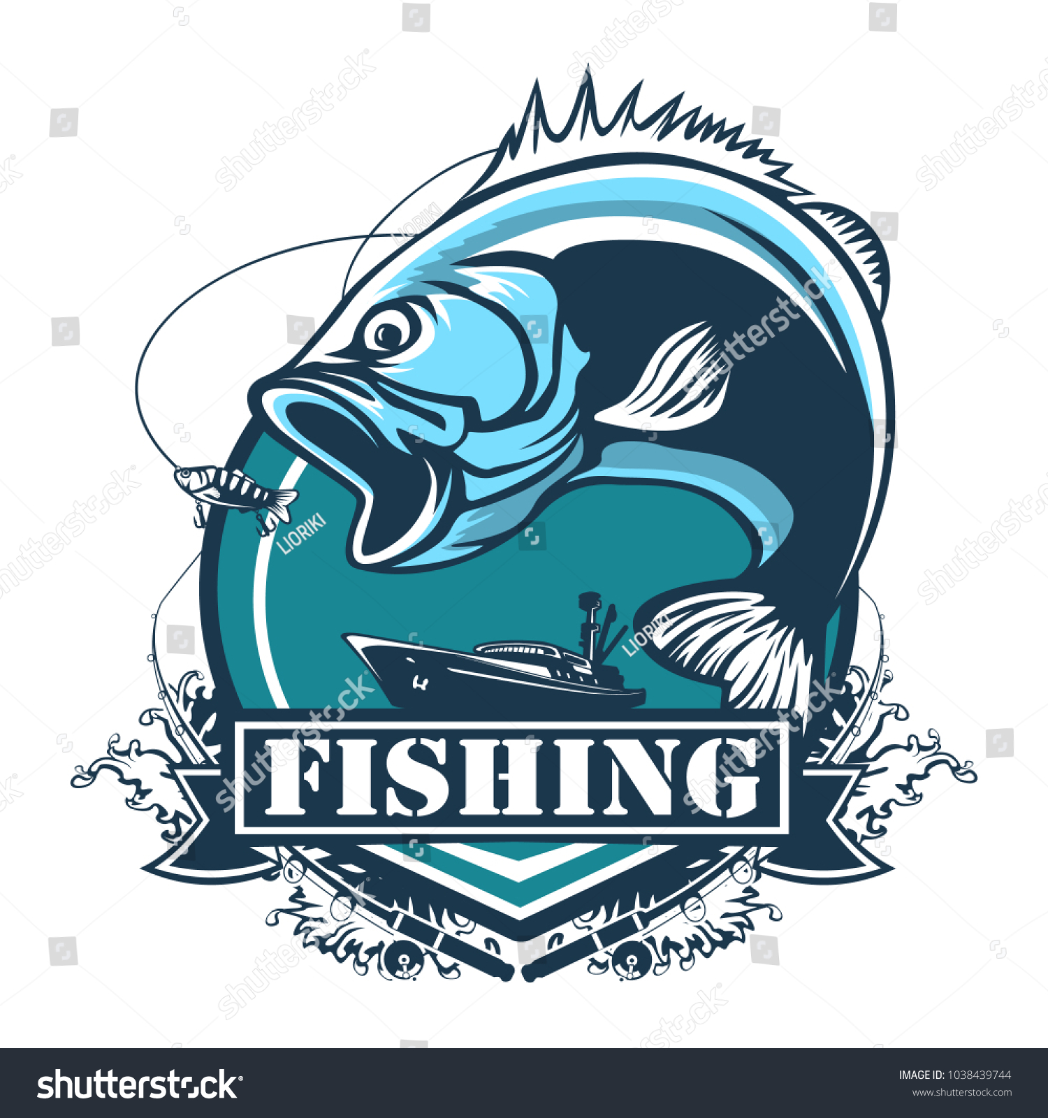 Detail Logo Mancing Mania Vector Nomer 34