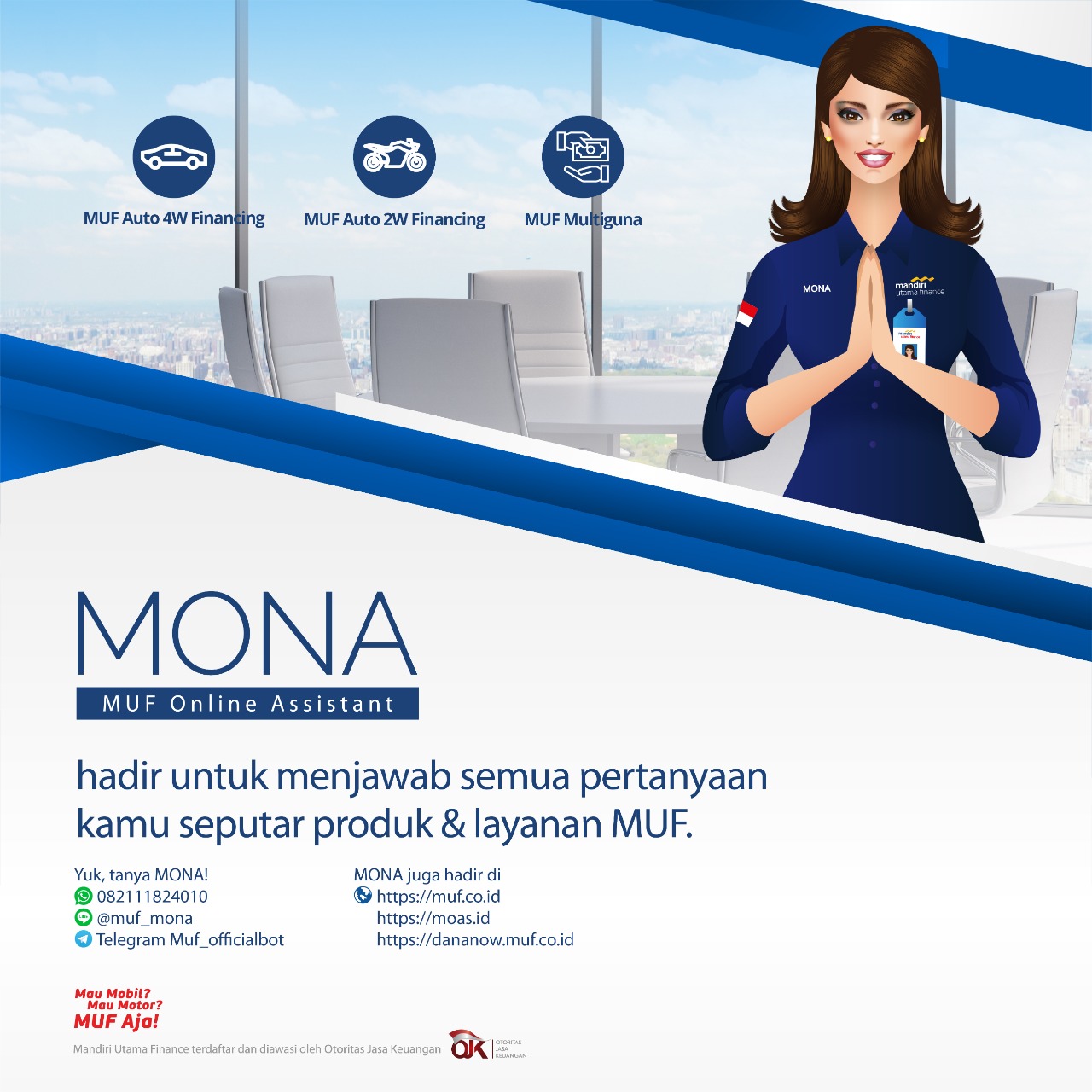 Detail Logo Mandiri Utama Finance Nomer 25