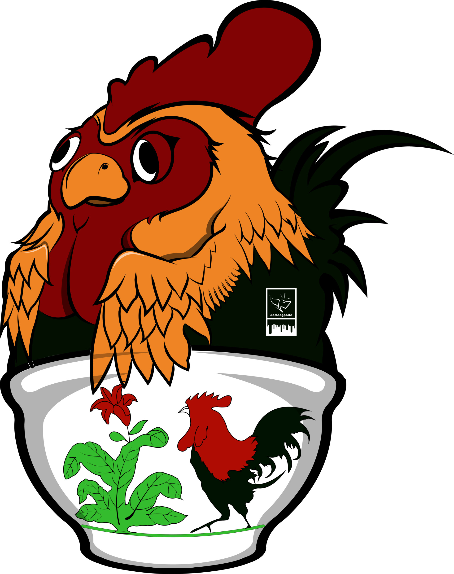 Detail Logo Mangkok Ayam Jago Vector Nomer 41