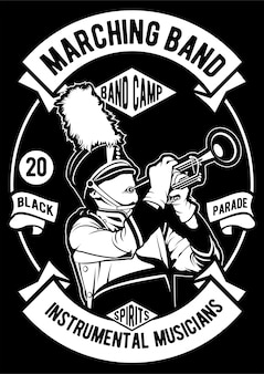 Detail Logo Marching Band Nomer 24