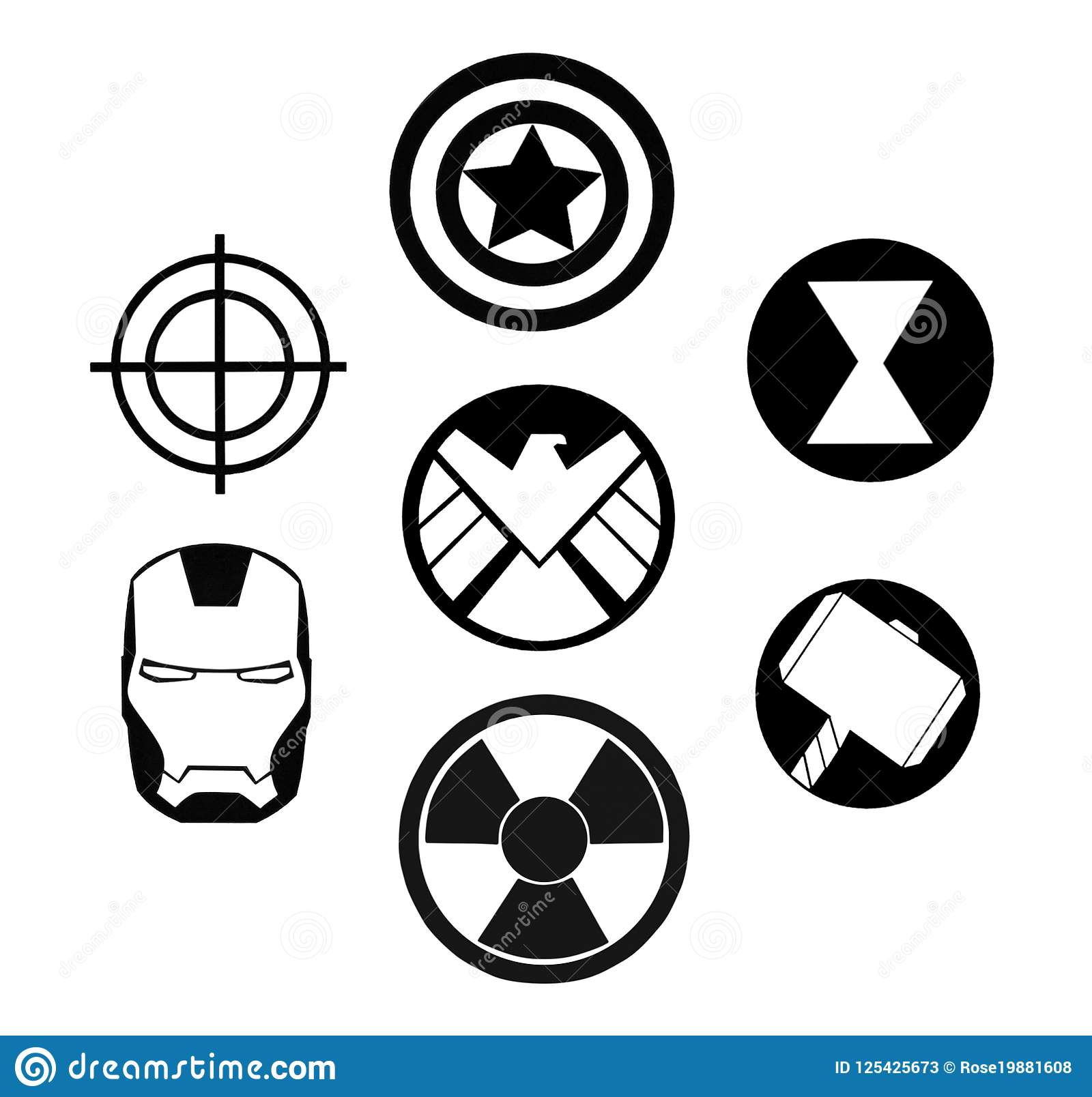 Detail Logo Marvel Avengers Nomer 35