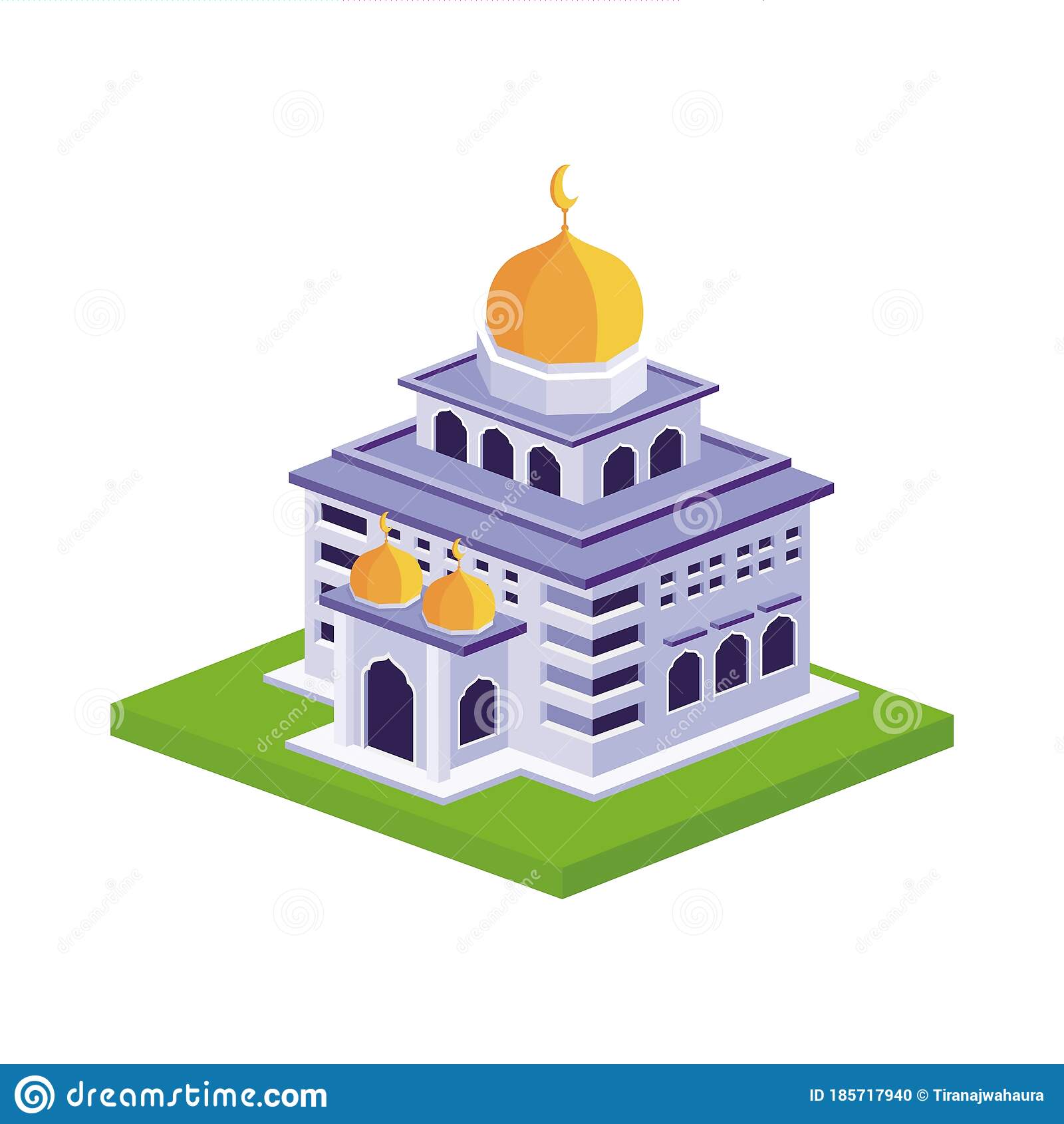 Detail Logo Masjid 3d Nomer 15