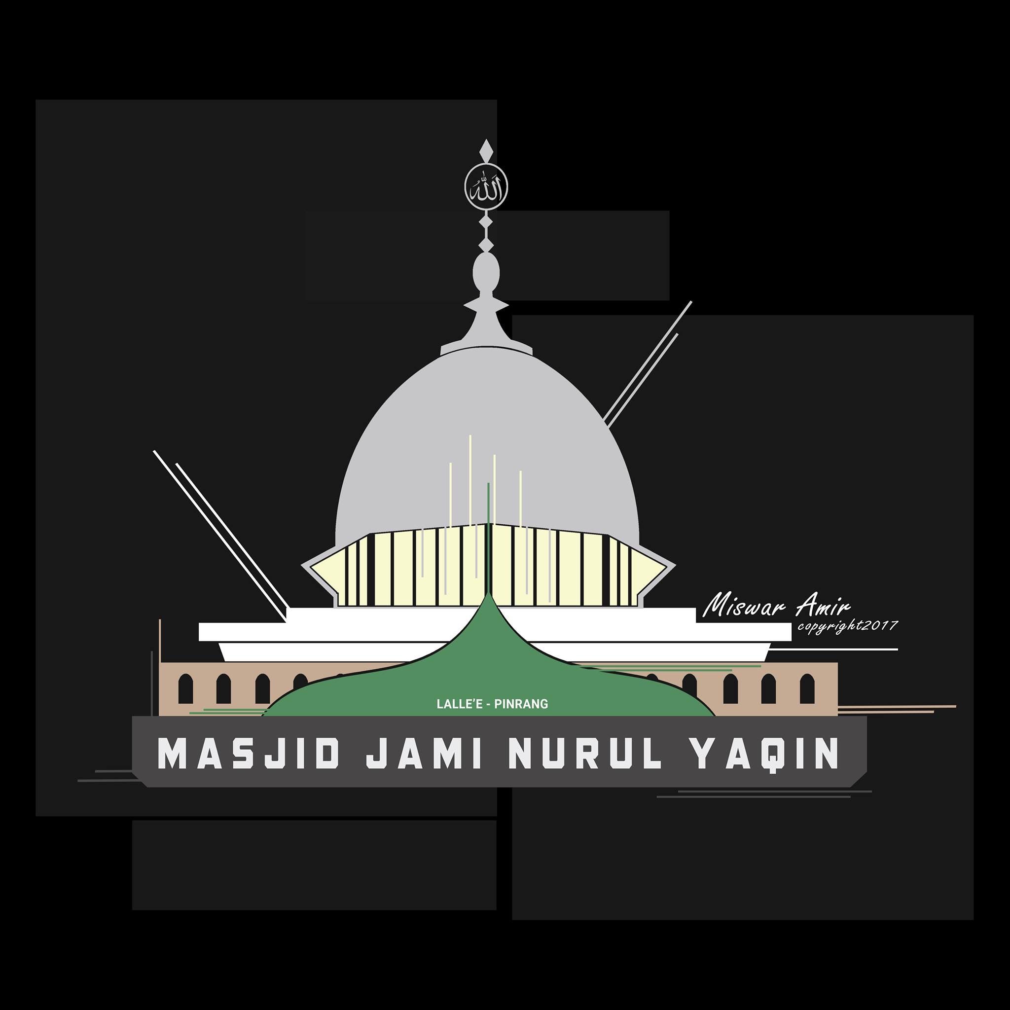 Detail Logo Masjid Jami Nomer 4