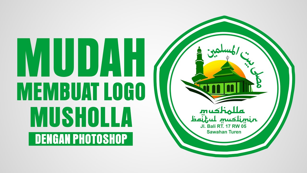 Detail Logo Masjid Photoshop Nomer 36