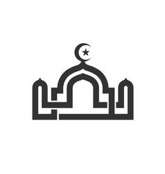 Detail Logo Masjid Polos Nomer 2