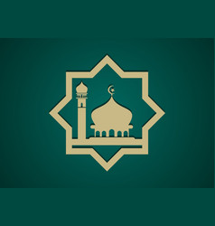 Detail Logo Masjid Polos Nomer 8