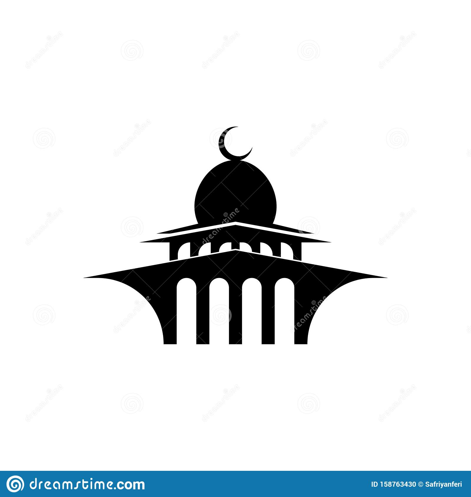 Detail Logo Masjid Vector Cdr Nomer 8