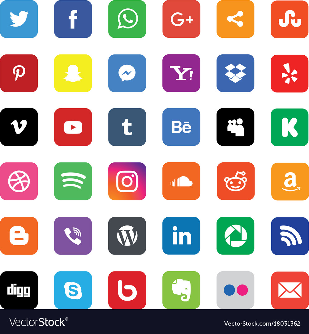 Detail Logo Media Sosial Vector Nomer 8