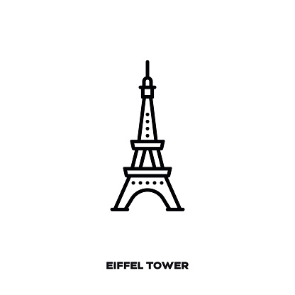 Detail Logo Menara Eiffel Nomer 45