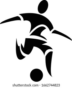 Detail Logo Menendang Bola Nomer 32