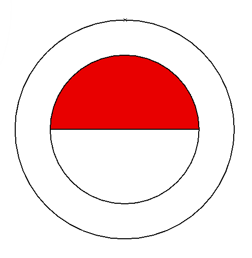 Detail Logo Merah Putih Bulat Nomer 6