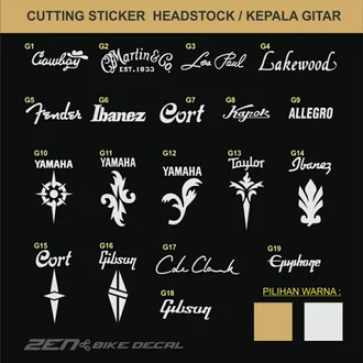 Detail Logo Merk Gitar Nomer 3