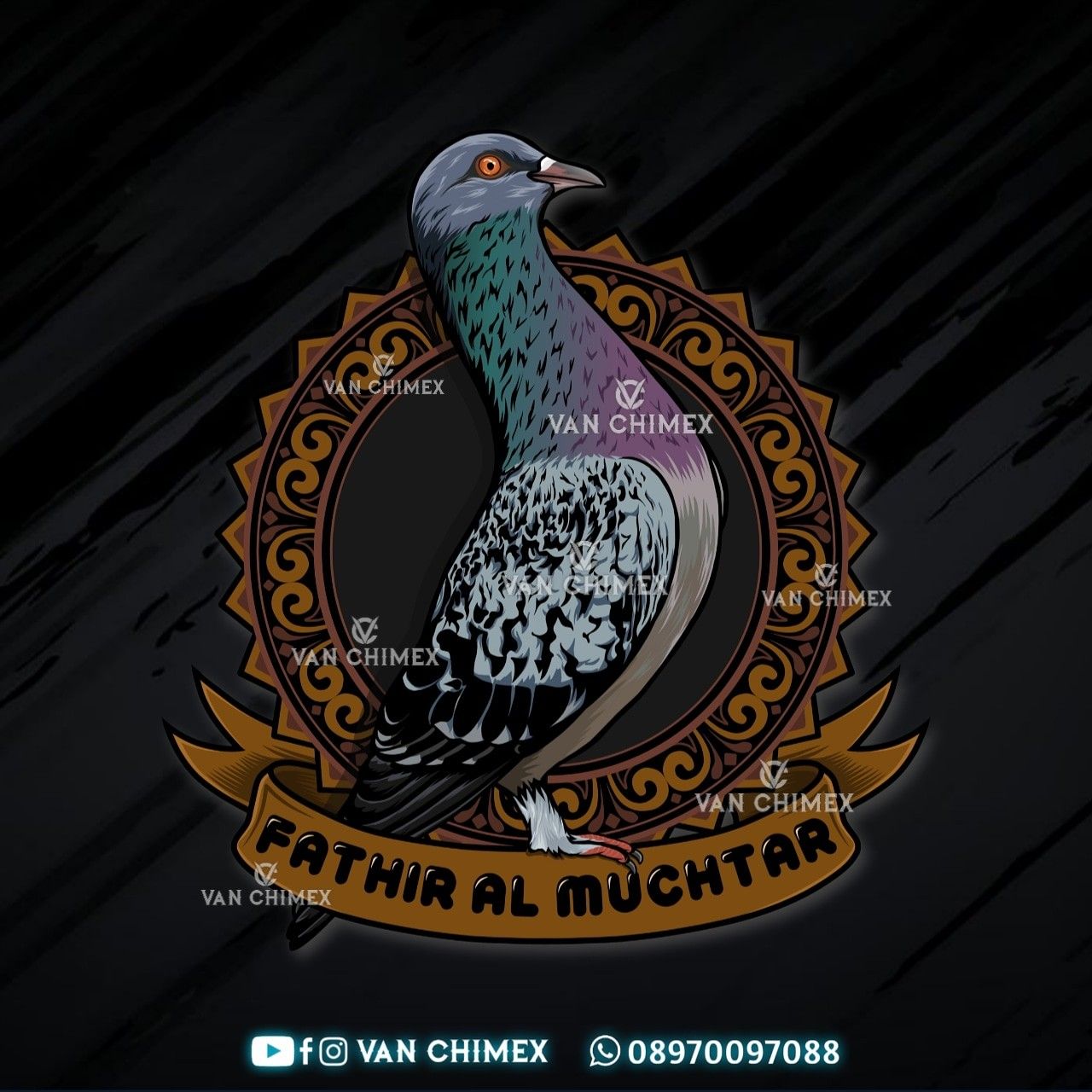 Detail Logo Merpati Balap Nomer 10