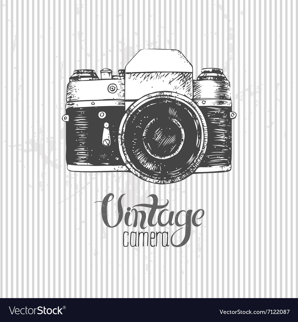 Detail Old Camera Vector Nomer 12