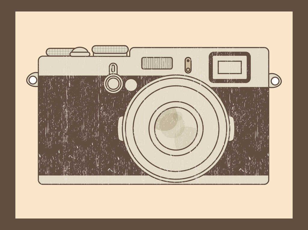 Detail Old Camera Vector Nomer 16