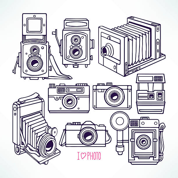 Detail Old Camera Vector Nomer 55