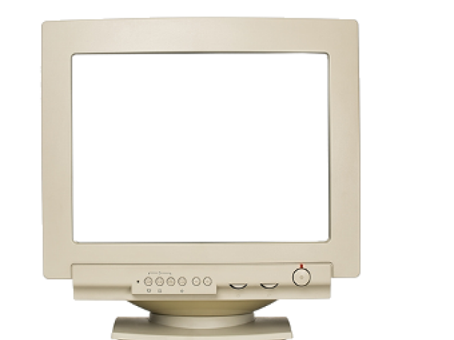 Detail Old Computer Monitor Png Nomer 2