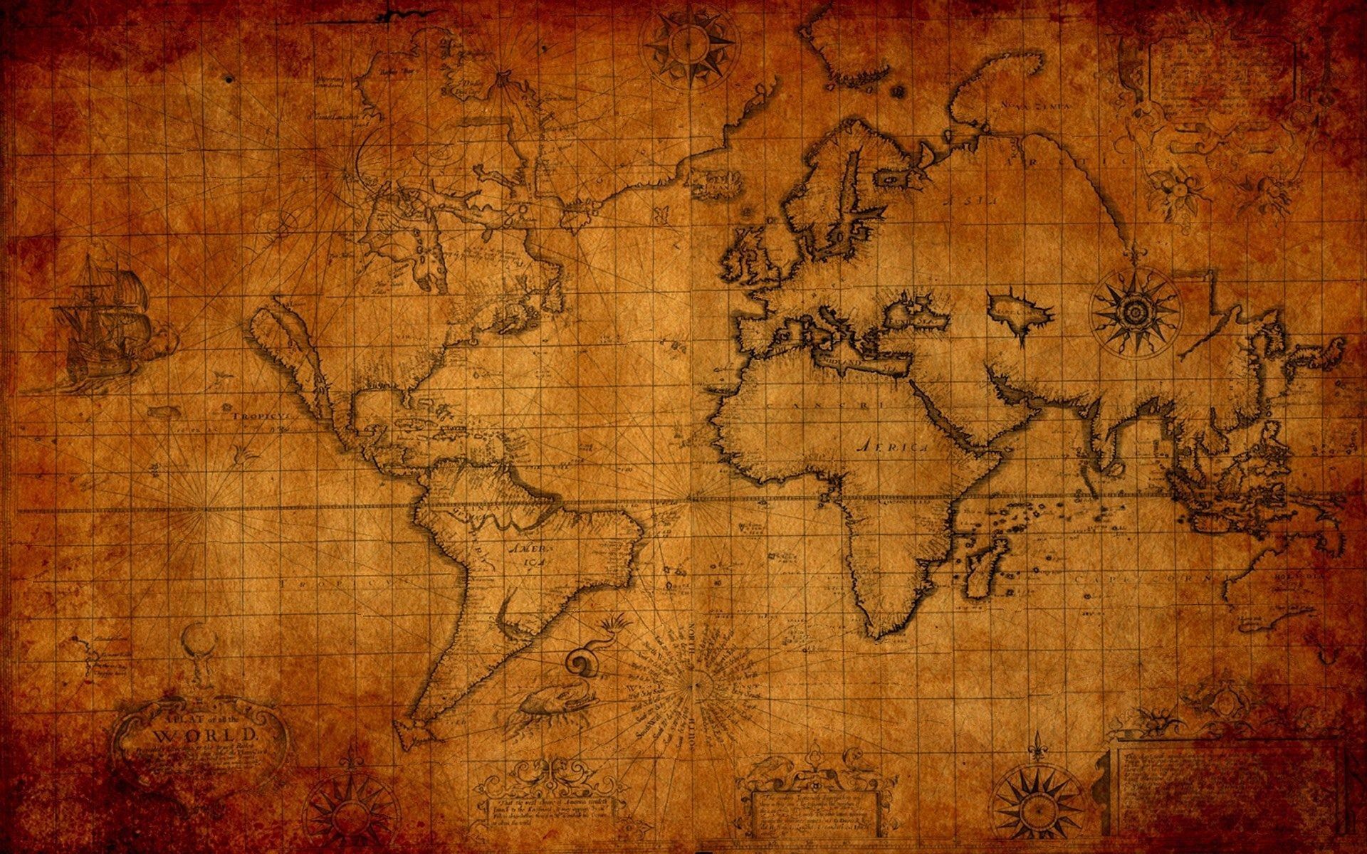 Detail Old Map Background Nomer 23