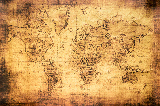 Detail Old Map Background Nomer 9