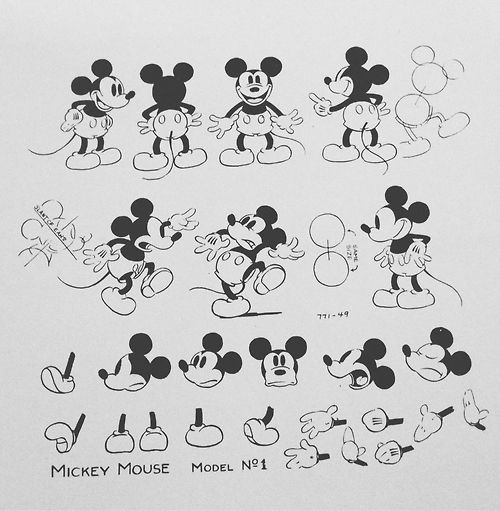 Detail Old Mickey Mouse Cartoon Characters Nomer 11