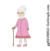 Download Old Woman Clipart Nomer 23